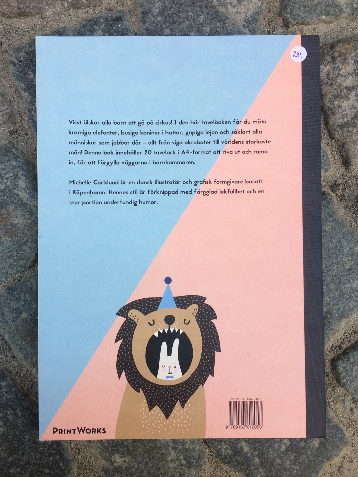 Blå gungan webshop design & crafts book/prints cirkus